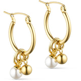 MARTA DU CHATEAU Marta du Chateau damörhängen MdcJael MDC14 Jewelry Gold Colour