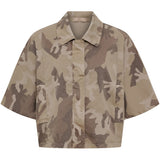 MARTA DU CHATEAU Marta du chateau Dam Jacka MdcQuartz 68815M Jacket Beige camo