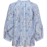 MARTA DU CHATEAU Marta du chateau dam blus MDCJayla Blouse CelesteGJ6812m2n