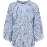 MARTA DU CHATEAU Marta du chateau dam blus MDCJayla Blouse CelesteGJ6812m2n