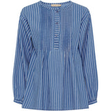 MARTA DU CHATEAU Marta du chateau dam blus MdcEulalie 258008 Shirt Medium Blue