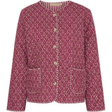 MARTA DU CHATEAU Marta du chateau dam jacka MdcAvril 86567 Jacket Bordeaux