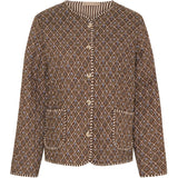 MARTA DU CHATEAU Marta du chateau dam jacka MdcAvril 86567 Jacket Brown