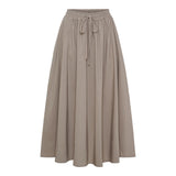 MARTA DU CHATEAU Marta du chateau dam kjol MDCPOMELINE 8784 Skirt Fango