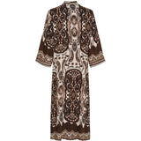 MARTA DU CHATEAU Marta du chateau dam klänning MdcStefania 7176 Dress MarroneEZ532