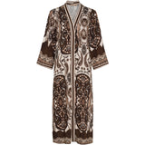 MARTA DU CHATEAU Marta du chateau dam klänning MdcStefania 7176 Dress MarroneEZ532