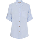 MARTA DU CHATEAU Marta du chateau dam skjorta MdcKiara 258354 Shirt Celeste2389