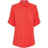 MARTA DU CHATEAU Marta du chateau dam skjorta MdcKiara 258354 Shirt Red5604