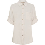 MARTA DU CHATEAU Marta du chateau dam skjorta MdcKiara 258354 Shirt Sabbia1752