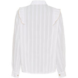 MARTA DU CHATEAU Marta du chateau dam skjorta MdcLaurette 6843 Shirt White/beige