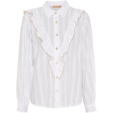 MARTA DU CHATEAU Marta du chateau dam skjorta MdcLaurette 6843 Shirt White/beige