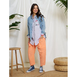 MARTA DU CHATEAU Marta du chateau dam skjorta MdcLydie 259006 Shirt Blue