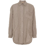 MARTA DU CHATEAU Marta du chateau dam skjorta MdcSalome 2625/M Shirt Fango