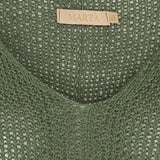 MARTA DU CHATEAU Marta du chateau dam stickad tröja 7010 Knit Military129