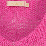 MARTA DU CHATEAU Marta du chateau dam stickad tröja 7010 Knit Pink