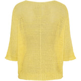 MARTA DU CHATEAU Marta du chateau dam stickad tröja 7010 Knit Yellow108