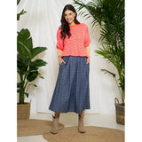 MARTA DU CHATEAU Marta du chateau dam stickad tröja MdcAlphonsine 2259 Knit Orange