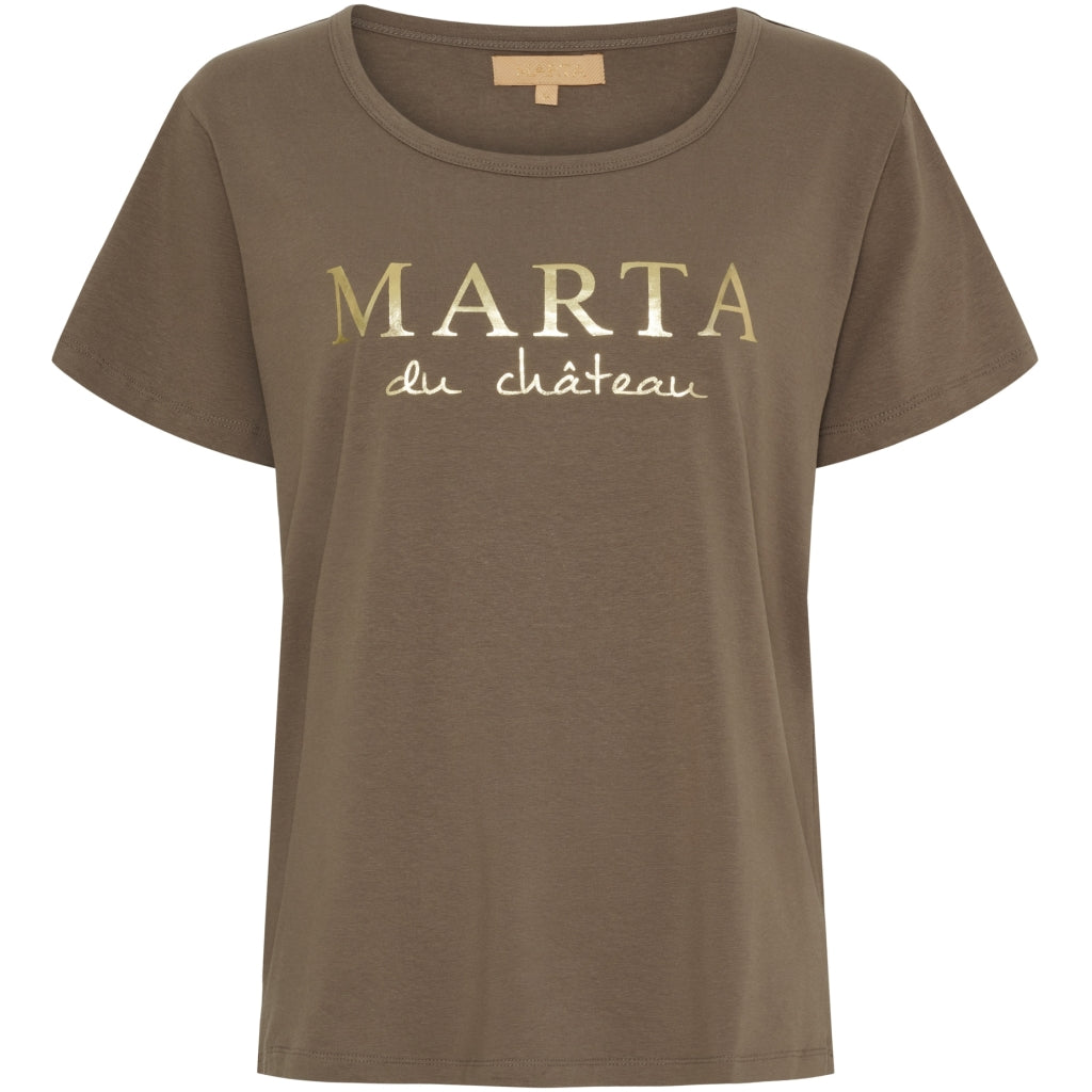 Marta du Chateau dam T-shirt MdcFiora 22585 - Celeste