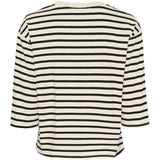 MARTA DU CHATEAU Marta du Chateau dam T-shirt MdcBrooklyn 58351 T-shirt Beige/Black