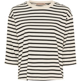 MARTA DU CHATEAU Marta du Chateau dam T-shirt MdcBrooklyn 58351 T-shirt Beige/Black