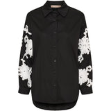 MARTA DU CHATEAU Marta du Chateau dam skjorta MdcGardenia 258899 Shirt Black