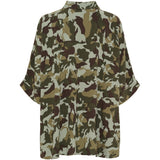 MARTA DU CHATEAU Marta du Chateau dam skjorta MdcZenobia 7487 Shirt Camo