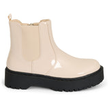 SHOES Melanie dam stövlar 68282 Shoes BeigePAT