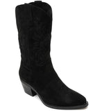 SHOES Merete damer stövlar 2565A Shoes Black