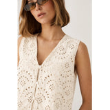 Noella NOELLA dam blus N-MAITE Blouse Ivory