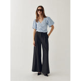 Noella NOELLA dam byxor N-KAZIA Pant Grey Herringbone