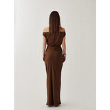Noella NOELLA dam klänning N-MIGNONETTE Dress Toffee