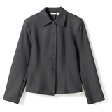 Noella NOELLA dam skjorta N-MAELLE Shirt Grey Herringbone