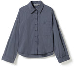 Noella NOELLA dam skjorta N-MARLON Shirt Davy Navy Check