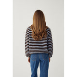 Noella NOELLA dame cardigan N-MERTICE Cardigan BROWN BLUE STRIPE