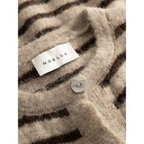 Noella NOELLA dame cardigan N-MERTICE Cardigan Brown Sand Stripe