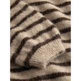 Noella NOELLA dame cardigan N-MERTICE Cardigan Brown Sand Stripe