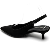 SHOES Ninelle Dam sling tillbaka klackskor 1833 Shoes Black