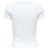 ONLY ONLY DAM TOPP O-HALS ONLVAL Top Bright White