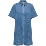 ONLY ONLY DAMKLÄNNING ONLROSENHEIM Dress Light Medium Blue Denim