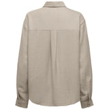 ONLY ONLY DAMSKJORTA ONLLINO Shirt Oxford Tan