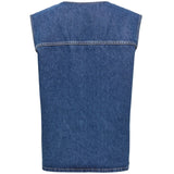 ONLY ONLY DAM VÄST ONLDORSE Vest Medium blue denim