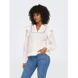 ONLY ONLY dam blus ONLIDRIS Blouse Cloud Dancer