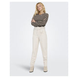 ONLY ONLY dam blus ONLNEW LS Tee Black Coffee Birch