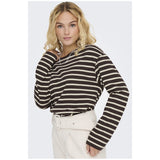 ONLY ONLY dam blus ONLNEW LS Tee Black Coffee Birch