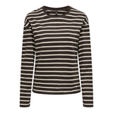 ONLY ONLY dam blus ONLNEW LS Tee Black Coffee Birch