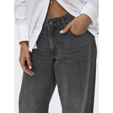 ONLY ONLY dam byxor ONLGIORGIA Pant Washed Black
