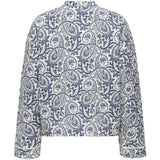 ONLY ONLY dam jacka ONLHALLIE Jacket Cloud Dancer BLUE TILE PRINT