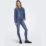 ONLY ONLY dam jacka ONLMIKA Denim Jacket Medium blue denim