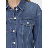 ONLY ONLY dam jacka ONLMIKA Denim Jacket Medium blue denim