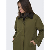 ONLY ONLY dam jacka ONLORCHID Jacket Dark Olive Chocolate Torte